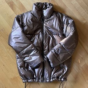 A New Day metallic puffer